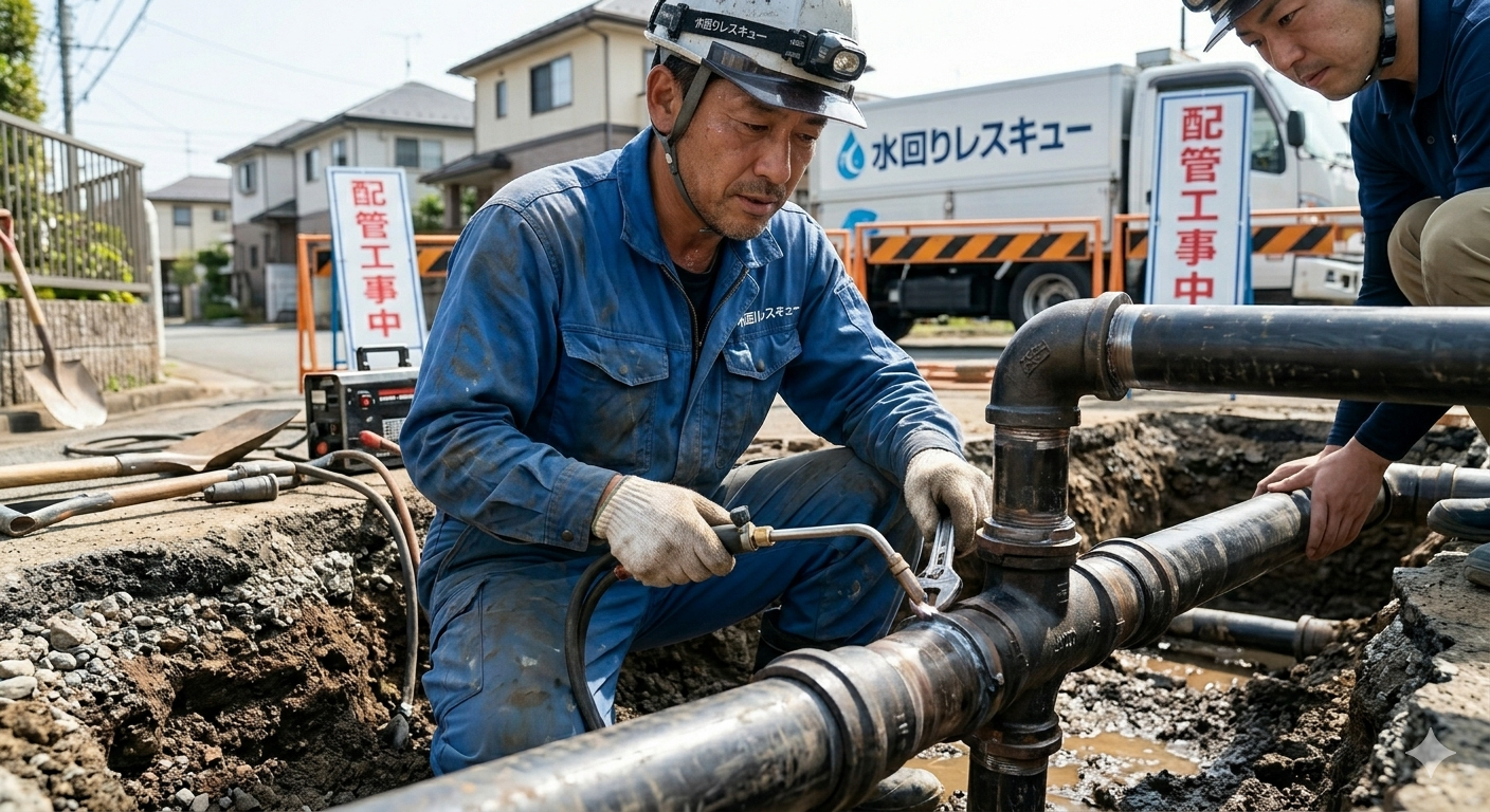 給排水配管工事